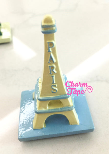 Paris Eiffel Tower Stamp Set - Resin Stamp - Rubber Stamp - Diary Stamp 4 styles can choose RS32