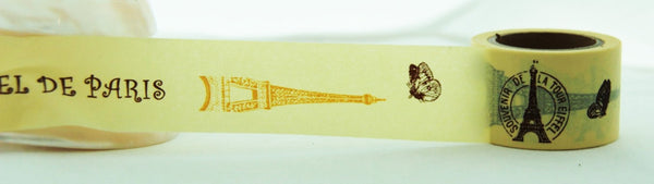 In Love with Paris Big Washi Masking Tape 30mm WT857 - CharmTape - 3