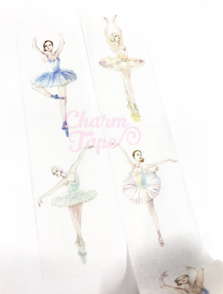 Ballet Dancer Washi Tape Super-Wide 40mm x 5m WT1046