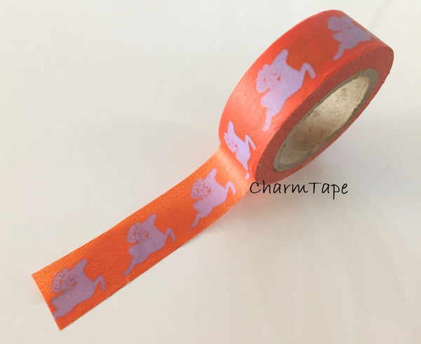 Christmas Reindeer Rudolph Washi Tape 15mm x 11yards WT245