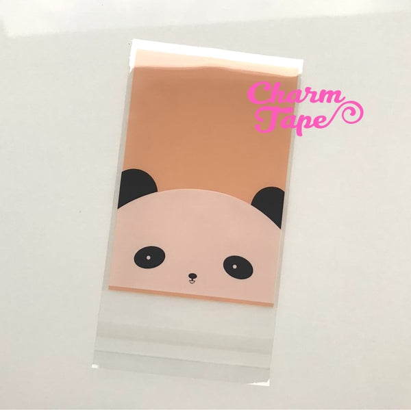 20/50/100 bags Panda Bear Gift Bags Cello Bags Self-adhesive Cookie bags - Favors Bags - Party bags CB1