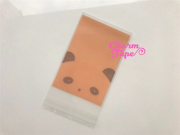 20/50/100 bags Panda Bear Gift Bags Cello Bags Self-adhesive Cookie bags - Favors Bags - Party bags CB1