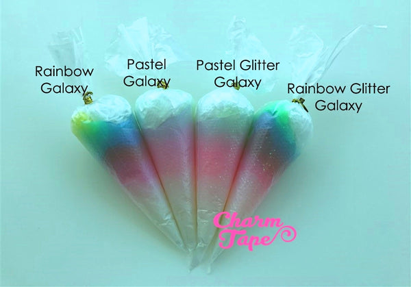 Rainbow Galaxy Jelly Whip Deco Cream - 50 gram (Free 1 tip) Fake Frosting