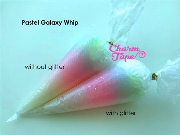 Rainbow Galaxy Jelly Whip Deco Cream - 50 gram (Free 1 tip) Fake Frosting