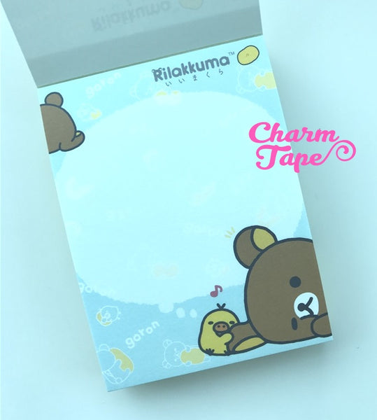 Rilakkuma Bear mini Memo Pad by San-x from Japan