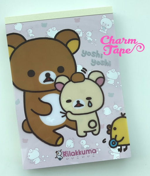 Rilakkuma Bear Big Memo Pad by San-x from Japan