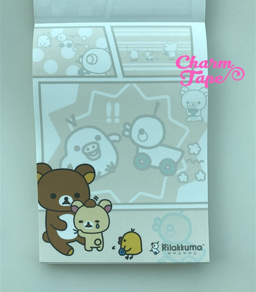 Rilakkuma Bear Big Memo Pad by San-x from Japan