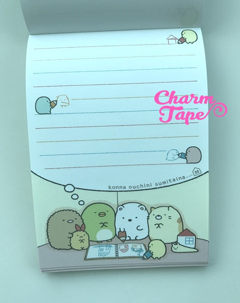 Sumikko Gurashi Big Memo Pad by San-x from Japan