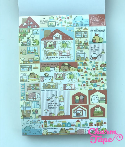 Sumikko Gurashi Big Memo Pad by San-x from Japan