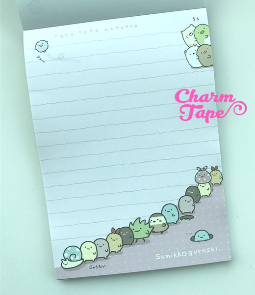 Sumikko Gurashi Big Memo Pad by San-x from Japan