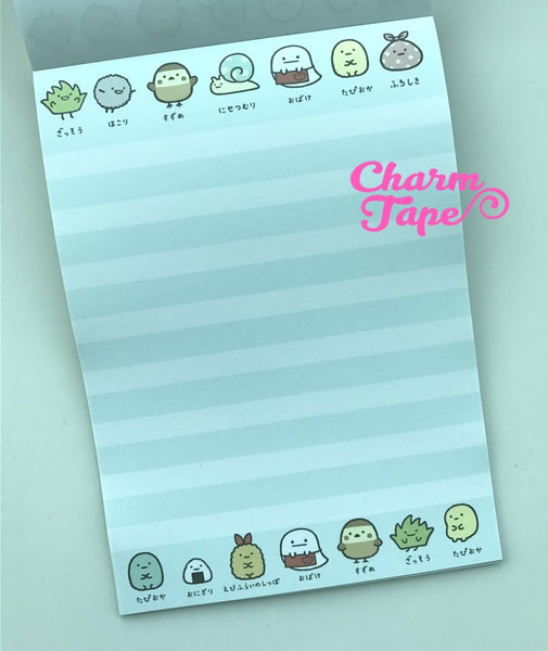 Sumikko Gurashi Big Memo Pad by San-x from Japan