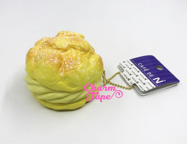 Cafe de N Puff Cream squishy cellphone charm