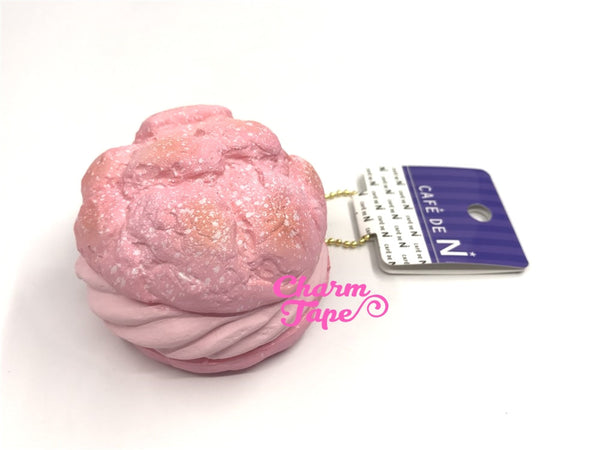 Cafe de N Puff Cream squishy cellphone charm