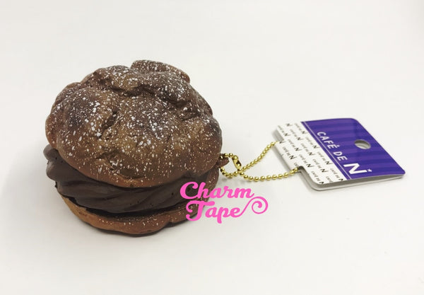 Cafe de N Puff Cream squishy cellphone charm