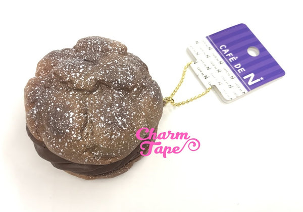 Cafe de N Puff Cream squishy cellphone charm