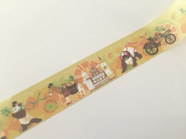 Panda Bear Fantasy - Washi tape - 10 meters WT808 - CharmTape - 3