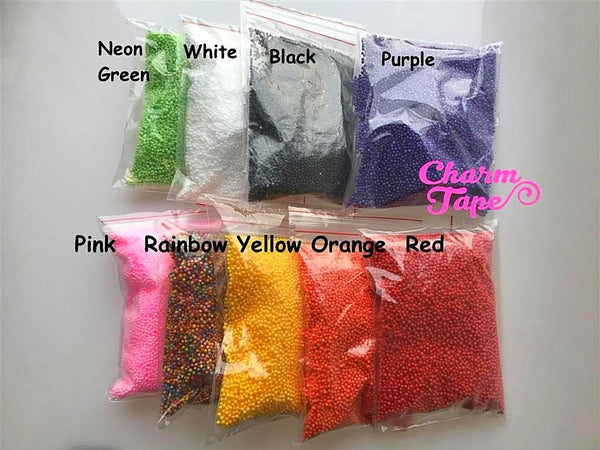 10000 CHEAP Styrofoam Balls 2mm 3mm or 7-9mm Polystyrene Filler Foam Ball Bead Choose Color DIY Slime Floam Arts and Crafts Supplies