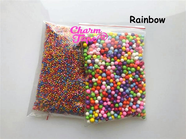 10000 CHEAP Styrofoam Balls 2mm 3mm or 7-9mm Polystyrene Filler Foam Ball Bead Choose Color DIY Slime Floam Arts and Crafts Supplies