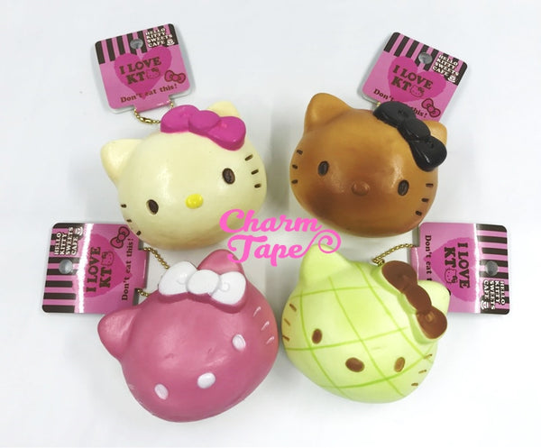 Hello Kitty Bread Squishy cellphone charm by Sanrio