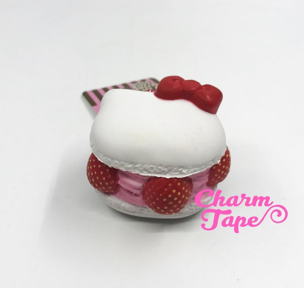 Hello Kitty Berry Macaroon Squishy cellphone charm by Sanrio