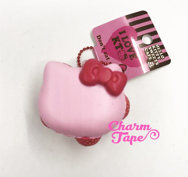 Hello Kitty Berry Macaroon Squishy cellphone charm by Sanrio