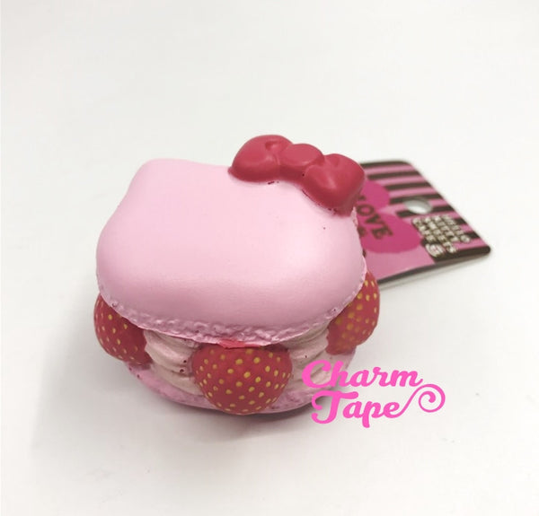 Hello Kitty Berry Macaroon Squishy cellphone charm by Sanrio