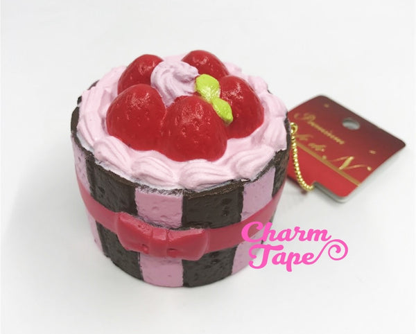 Premium Cafe de N Charlotte Cake squishy cellphone charm