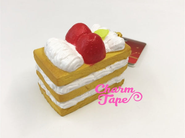 Premium Cafe de N Mille-Feuille Cake squishy cellphone charm