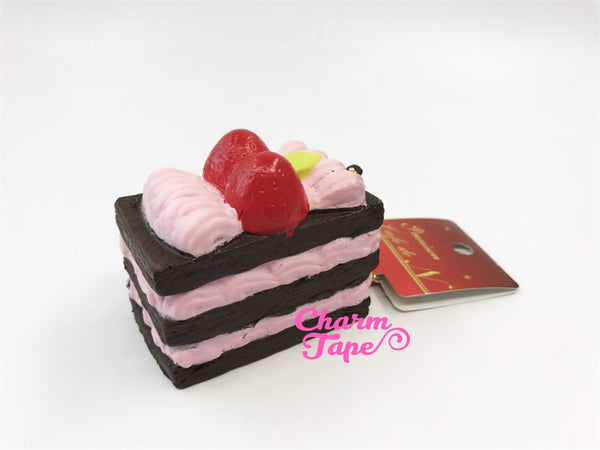 Premium Cafe de N Mille-Feuille Cake squishy cellphone charm