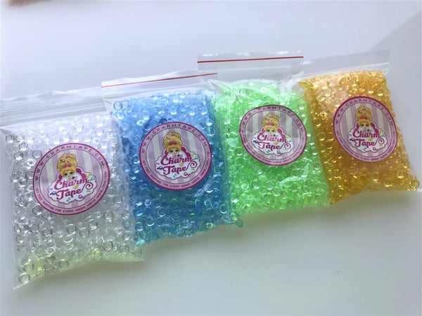 Fishbowl Beads for making Crunchy Slime 75g/150g/225g