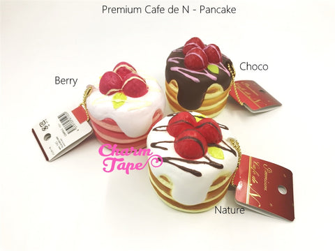 Premium Cafe de N Pancake squishy cellphone charm