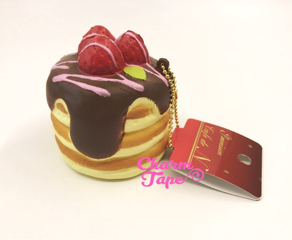 Premium Cafe de N Pancake squishy cellphone charm