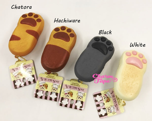 Kitty Cat Paw Squishy cellphone charm by Cafe Sakura