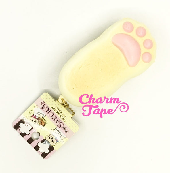 Kitty Cat Paw Squishy cellphone charm by Cafe Sakura