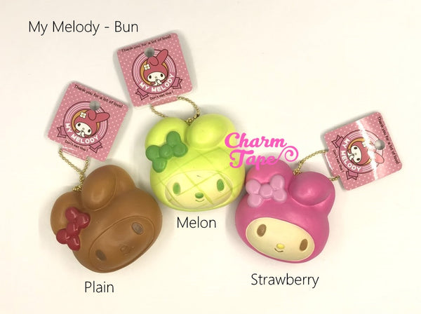 My Melody Bun Squishy cellphone charm by Sanrio