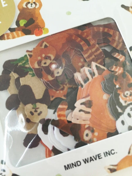 Copy of Zoo animals Sticker Flakes Set 70 Sheets Mindwave Japan SS912 - CharmTape - 4