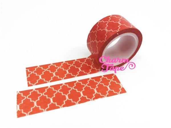 Big Washi Tape Roll - Moroccan inspire pattern  (20mm x 5 meters) WT665