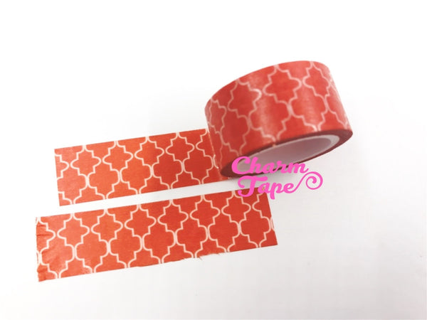 Big Washi Tape Roll - Moroccan inspire pattern  (20mm x 5 meters) WT665