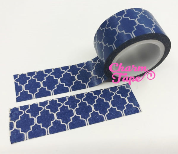 Big Washi Tape Roll - Moroccan inspire pattern  (20mm x 5 meters) WT665