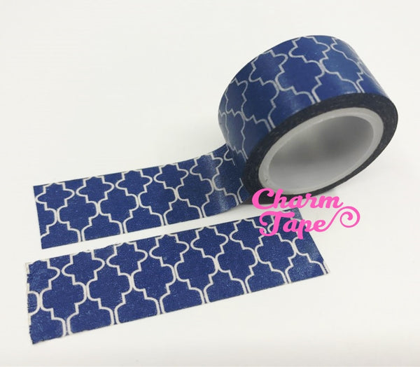 Big Washi Tape Roll - Moroccan inspire pattern  (20mm x 5 meters) WT665