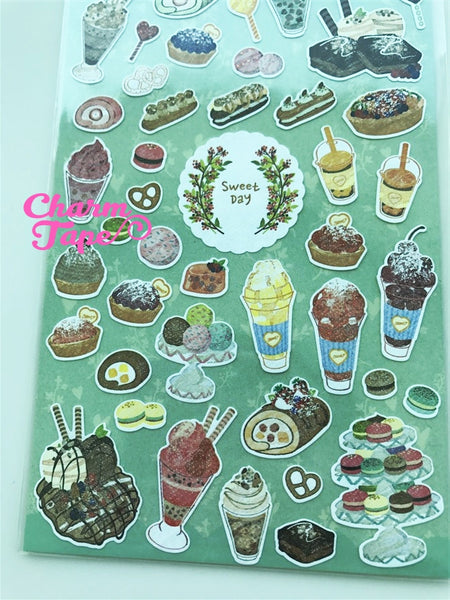 Sweet Dessert sticker art stickers by Funny 1 Sheets SS564