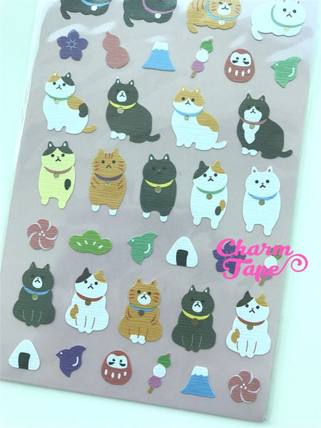 Fat Cat Kitten sticker by Mindwave 1 Sheets SS555