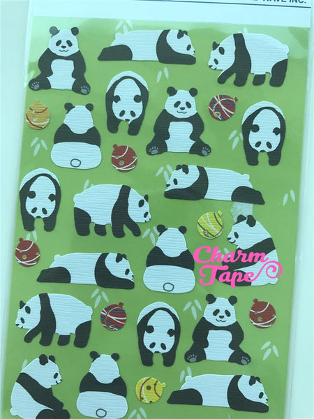 Panda stickers by Mindwave 1 Sheets ss1030