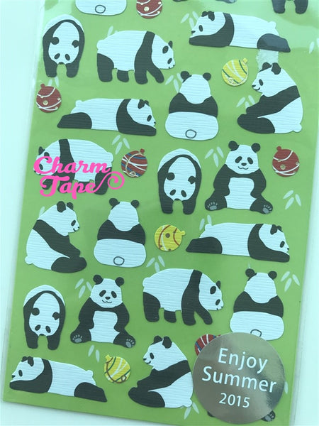 Panda stickers by Mindwave 1 Sheets ss1030