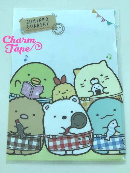 San-x Sumikko Gurashi A4 plastic file folder : Home Party