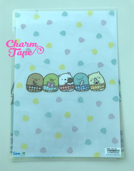 San-x Sumikko Gurashi A4 plastic file folder : Home Party