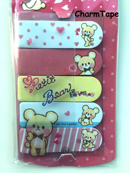 Petit Bear Sticky Post It Memo Note Pad 100 sheets SS782 - CharmTape - 2