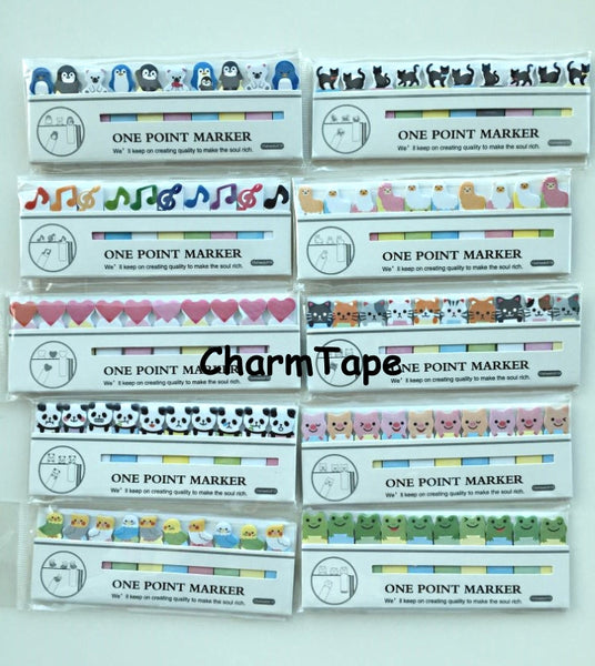 Baby Penguin & Polar Bear Sticky Post It Memo Note Pad 150sheets SS791 - CharmTape - 2