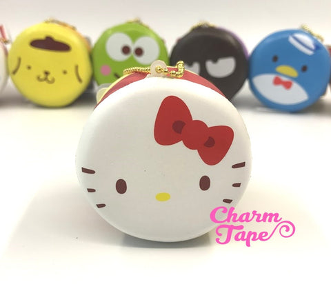 Hello Kitty round cake Puchi cake sweet treat squishy for bag