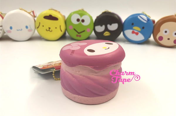 My Melody round cake Puchi cake sweet treat squishy for bag